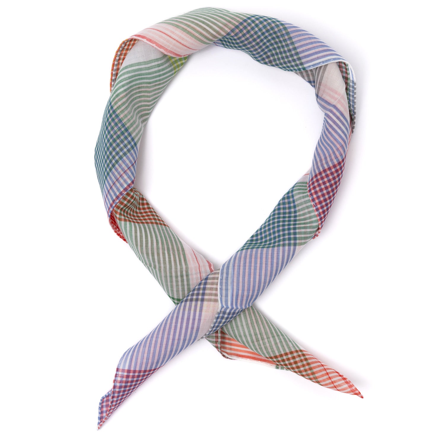 Bandana "Baltimore" made from pure Cotton - hand-rolled